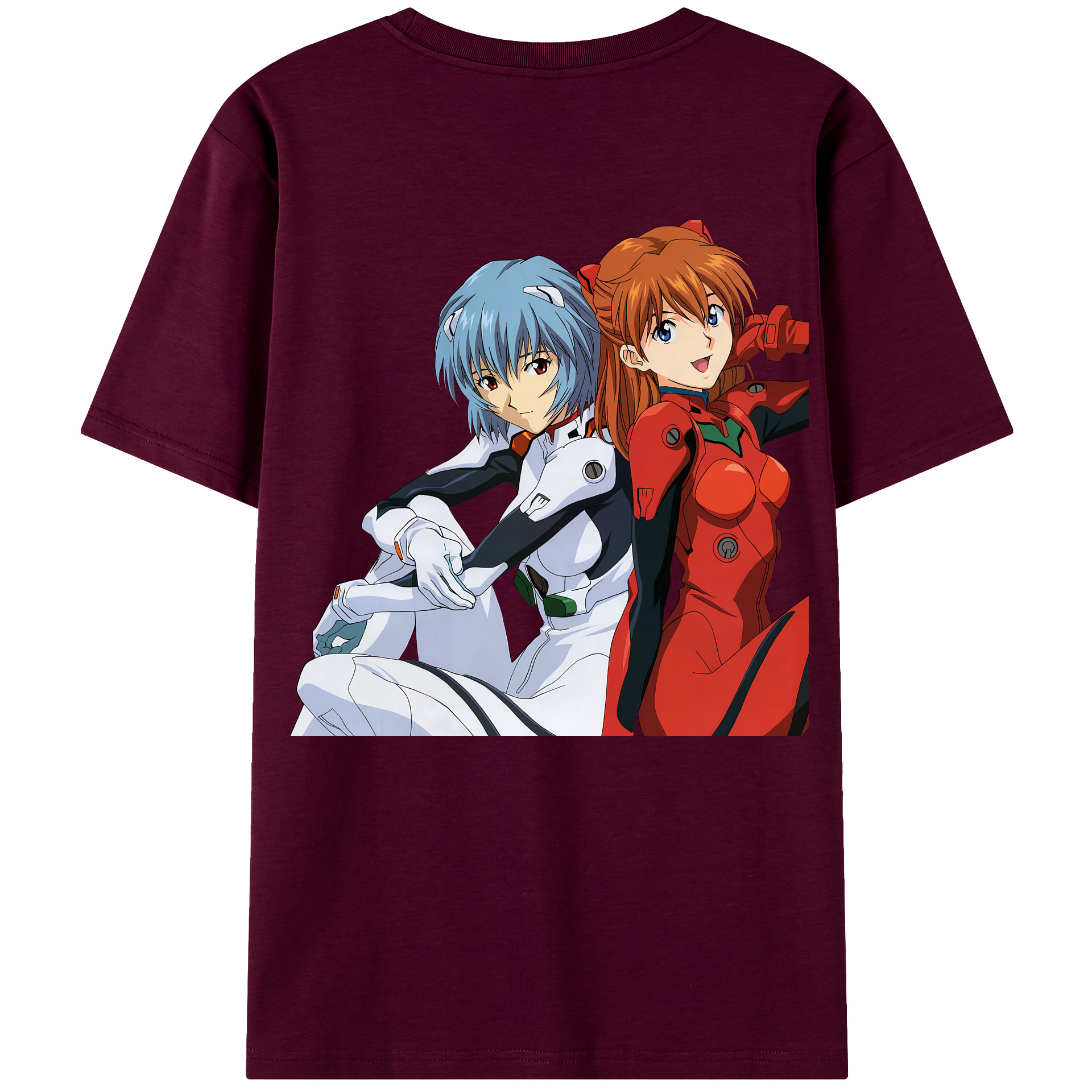 （画像用） EVA 新世紀エヴァンゲリオン レディース半袖Tシャツ(バックプリント)